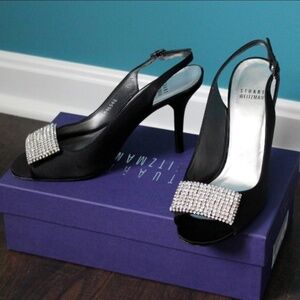 Stuart Weitzman Dazzle shoes wedding 7.5 Party New Year Wedding